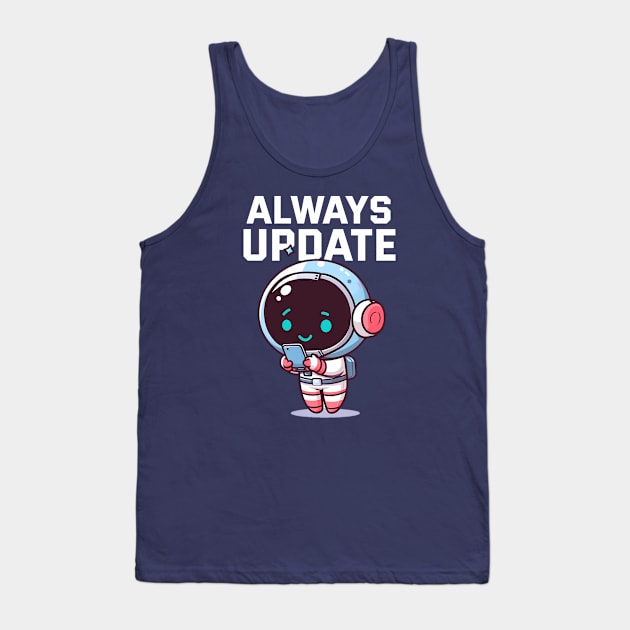 Astro Girl Play Gadget Tank Top by mirailecs